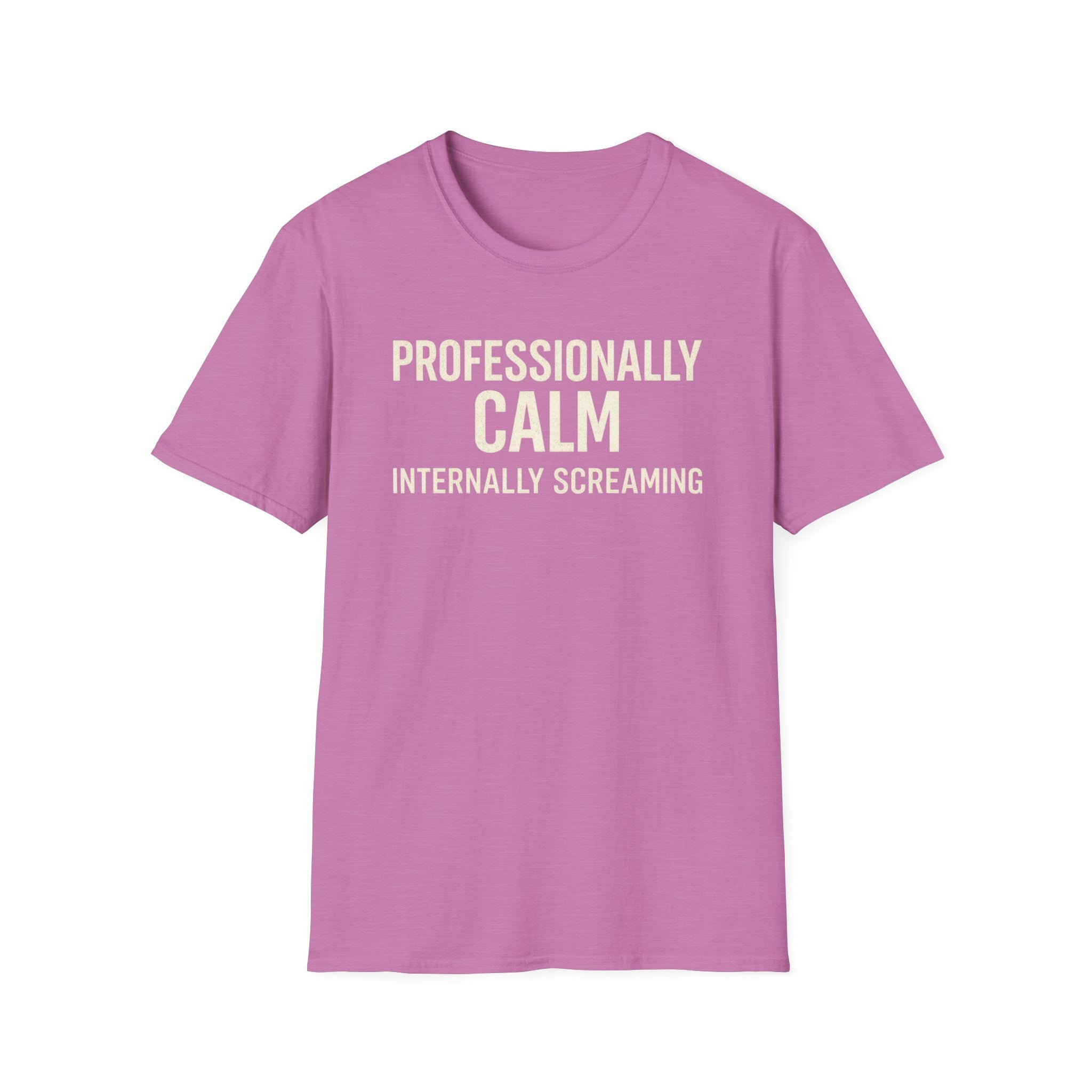Professionally Calm Internally Screaming T-Shirt