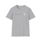 Red & Blue Heart Rhythm T-Shirt